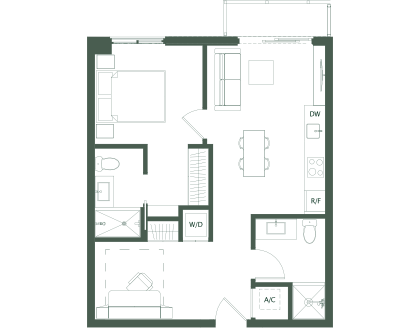 600 Miami WorldCenter Floor Plan B