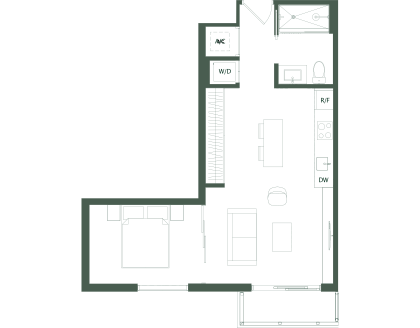 600 Miami WorldCenter Floor Plan D