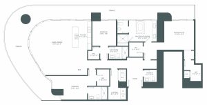 Brickell Flatiron Condos Floor Plans Penthouse 02
