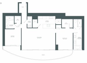 Brickell Flatiron Condos Floor Plans Penthouse 09