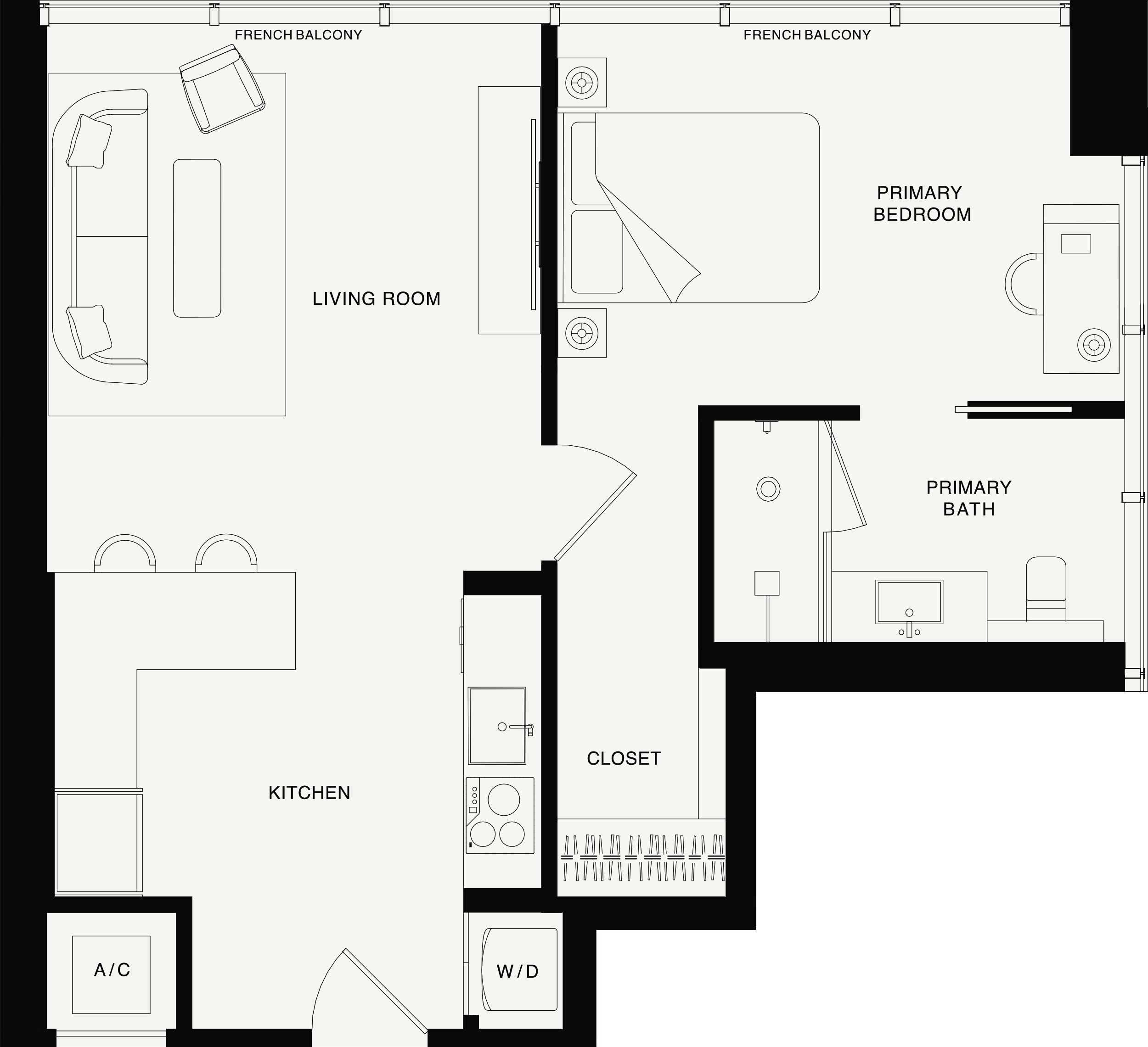 W11 - One Bedroom Residences - Residence 07