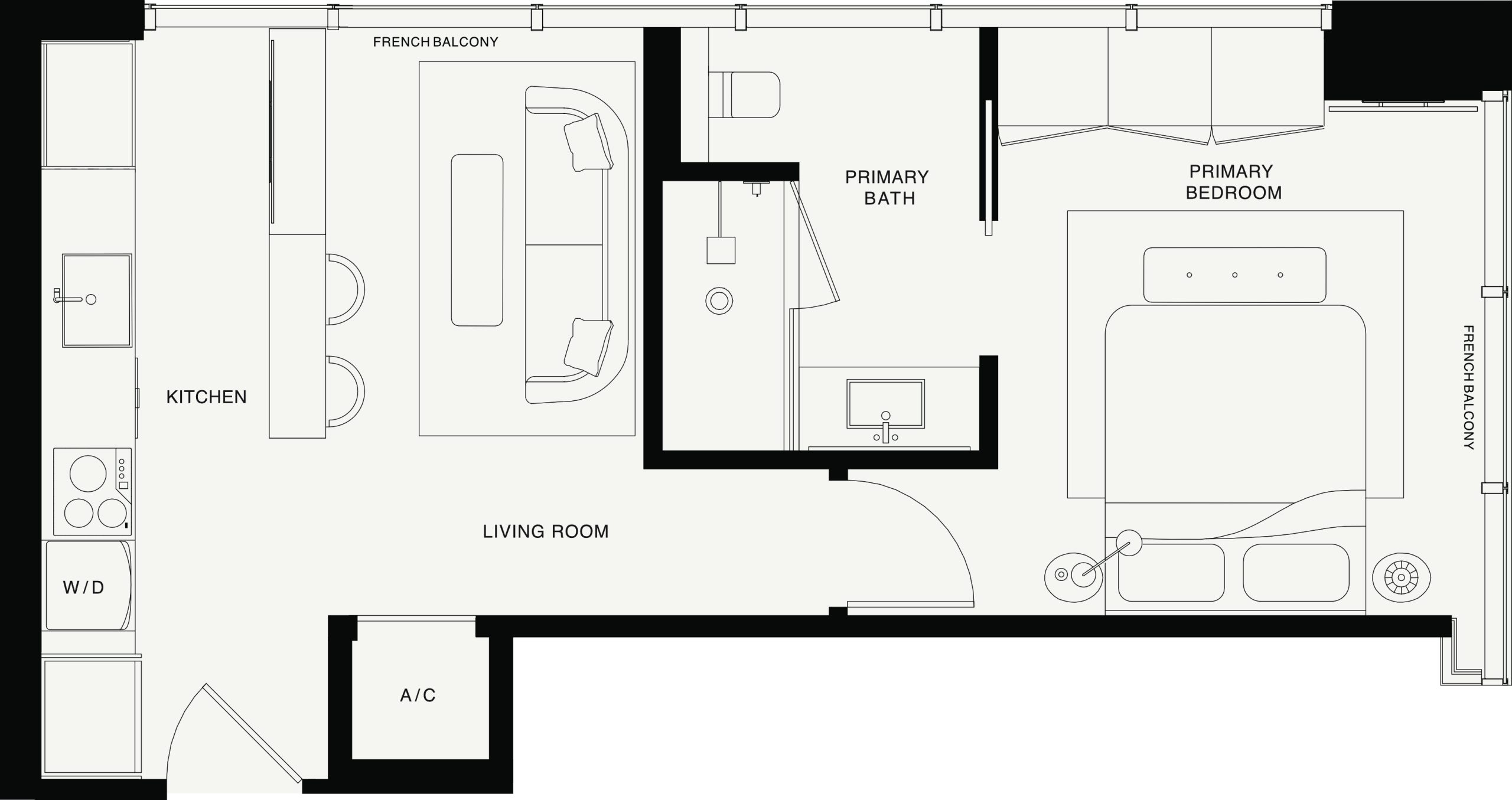 W11 - One Bedroom Residences - Residence 11