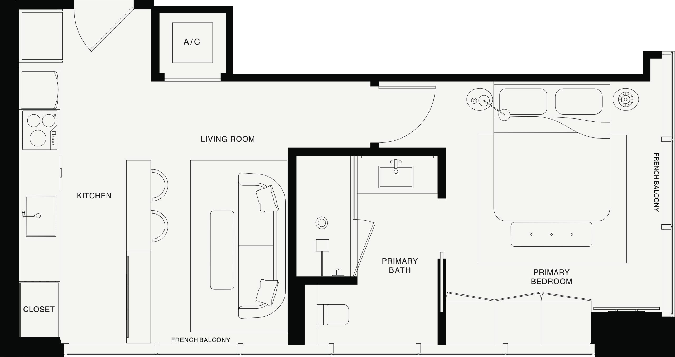 W11 - One Bedroom Residences - Residence 20