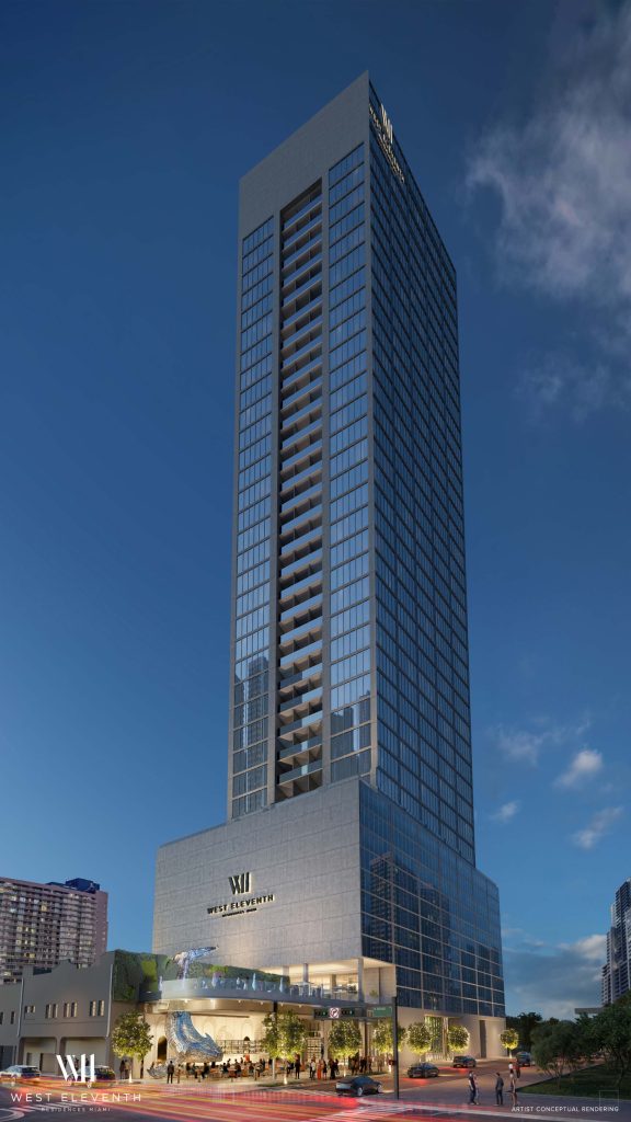 West Eleventh Residences Miami Tower